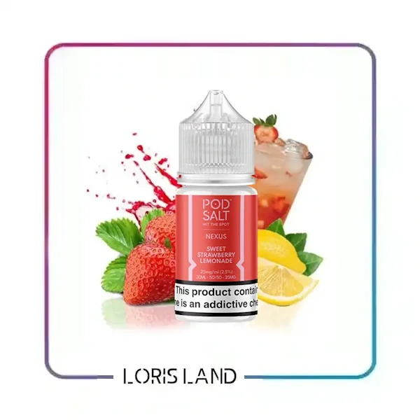 سالت پاد سالت توت فرنگی لیموناد